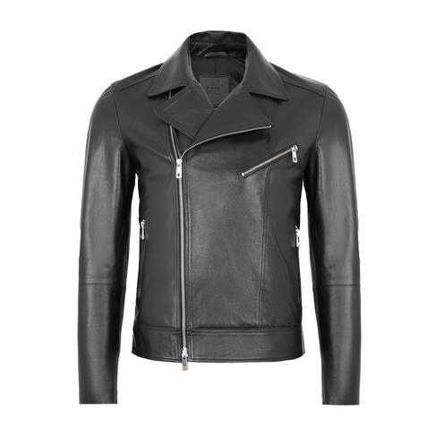  Matthew Siyah Erkek Deri Ceket
