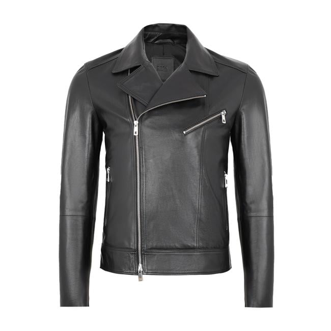 Matthew Siyah Erkek Deri Ceket