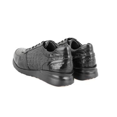  Monstex Siyah Erkek Deri Günlük Ayakkabı