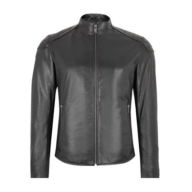  Breyon Kahve Erkek Deri Ceket