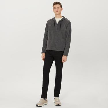  Nautica Erkek Gri Standart Fit Uzun Kollu Polar