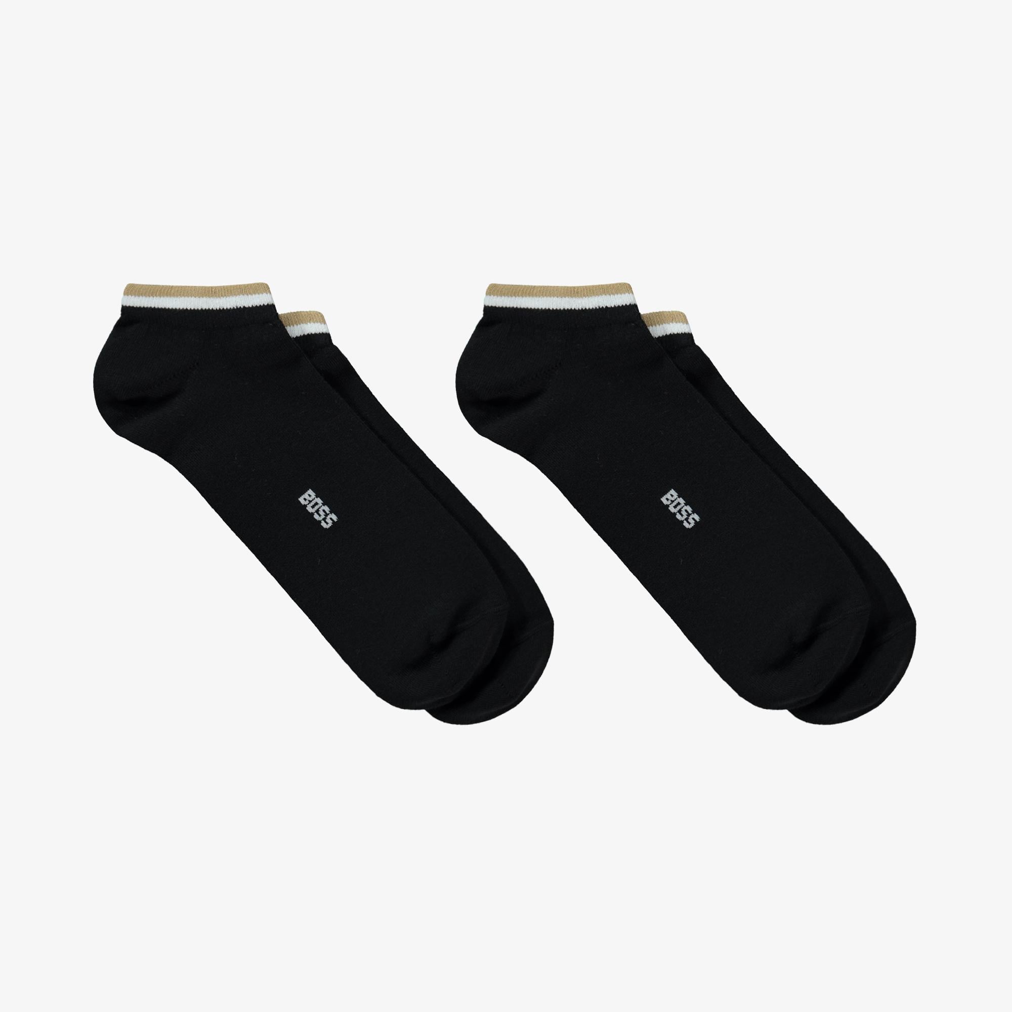 Boss Erkek Siyah 2'Li Çorap