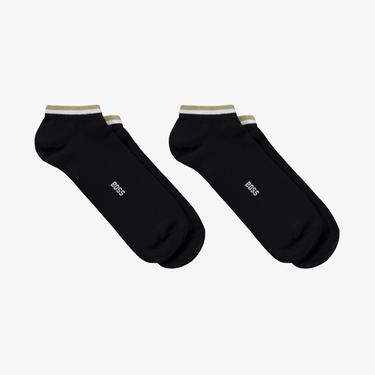 Boss Erkek Siyah 2'Li Çorap