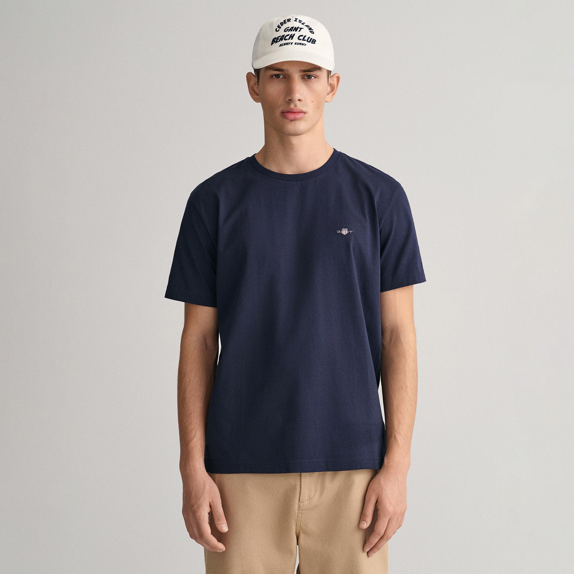 Gant Erkek Lacivert T-Shirt
