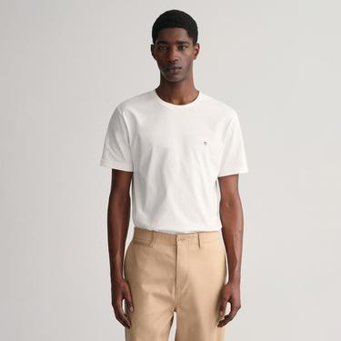  Gant Erkek Beyaz T-Shirt