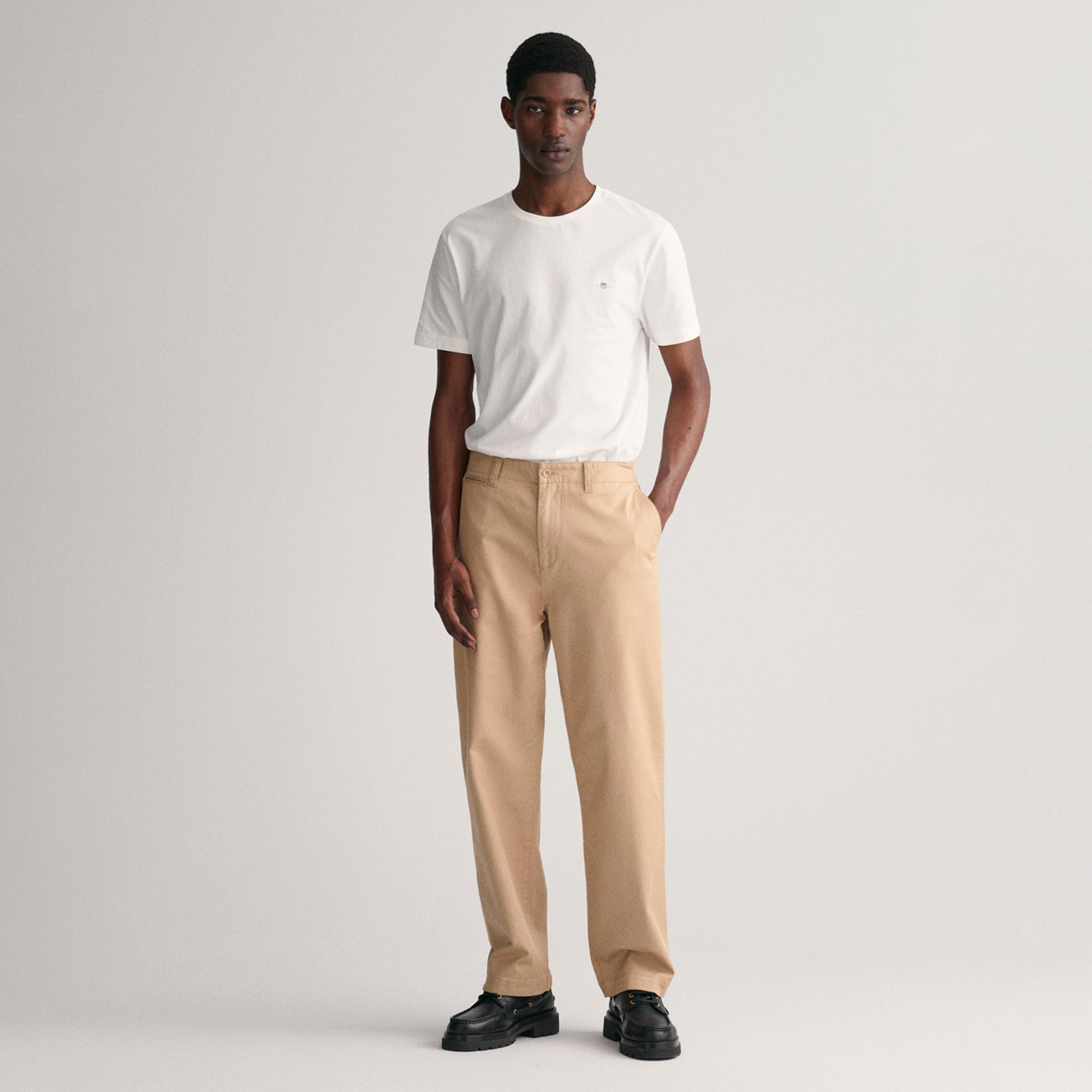 Gant Erkek Beyaz T-Shirt