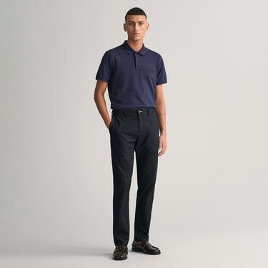  Gant Erkek Siyah Slim Fit Chino Pantolon