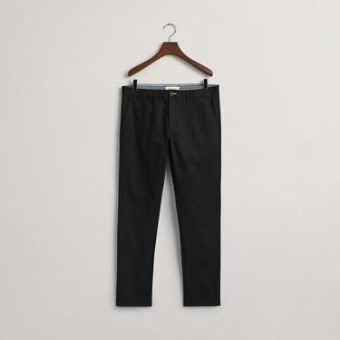  Gant Erkek Siyah Slim Fit Chino Pantolon