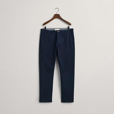  Gant Erkek Lacivert Slim Fit Chino Pantolon