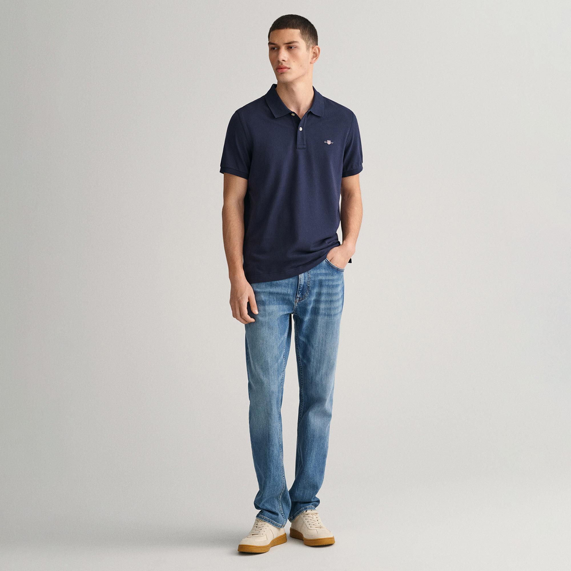 Gant Erkek Lacivert Polo