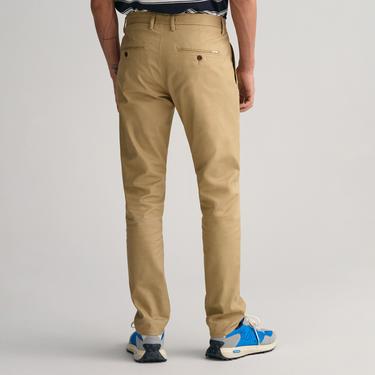  GANT Erkek Bej Slim Fit Chino Pantolon