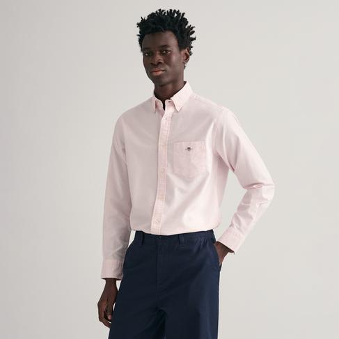  GANT Erkek Pembe Regular Fit Düğmeli Yaka Oxford Gömlek