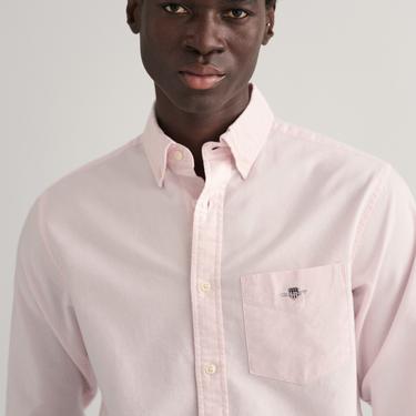  GANT Erkek Pembe Regular Fit Düğmeli Yaka Oxford Gömlek