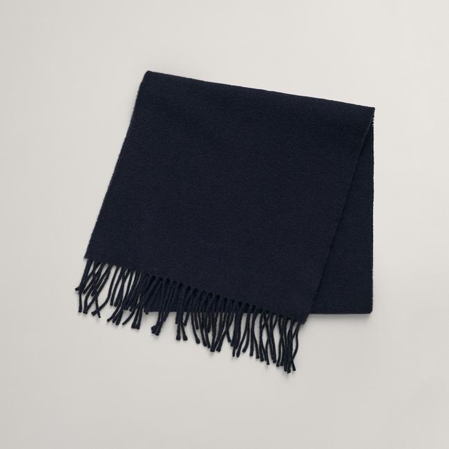  GANT Unisex Lacivert Logolu Atkı