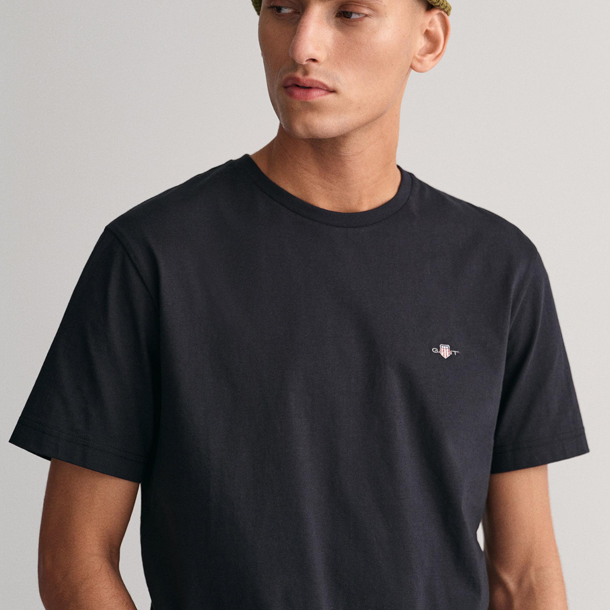 Gant Erkek Siyah T-Shirt