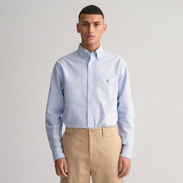  Gant Erkek Mavi Gömlek