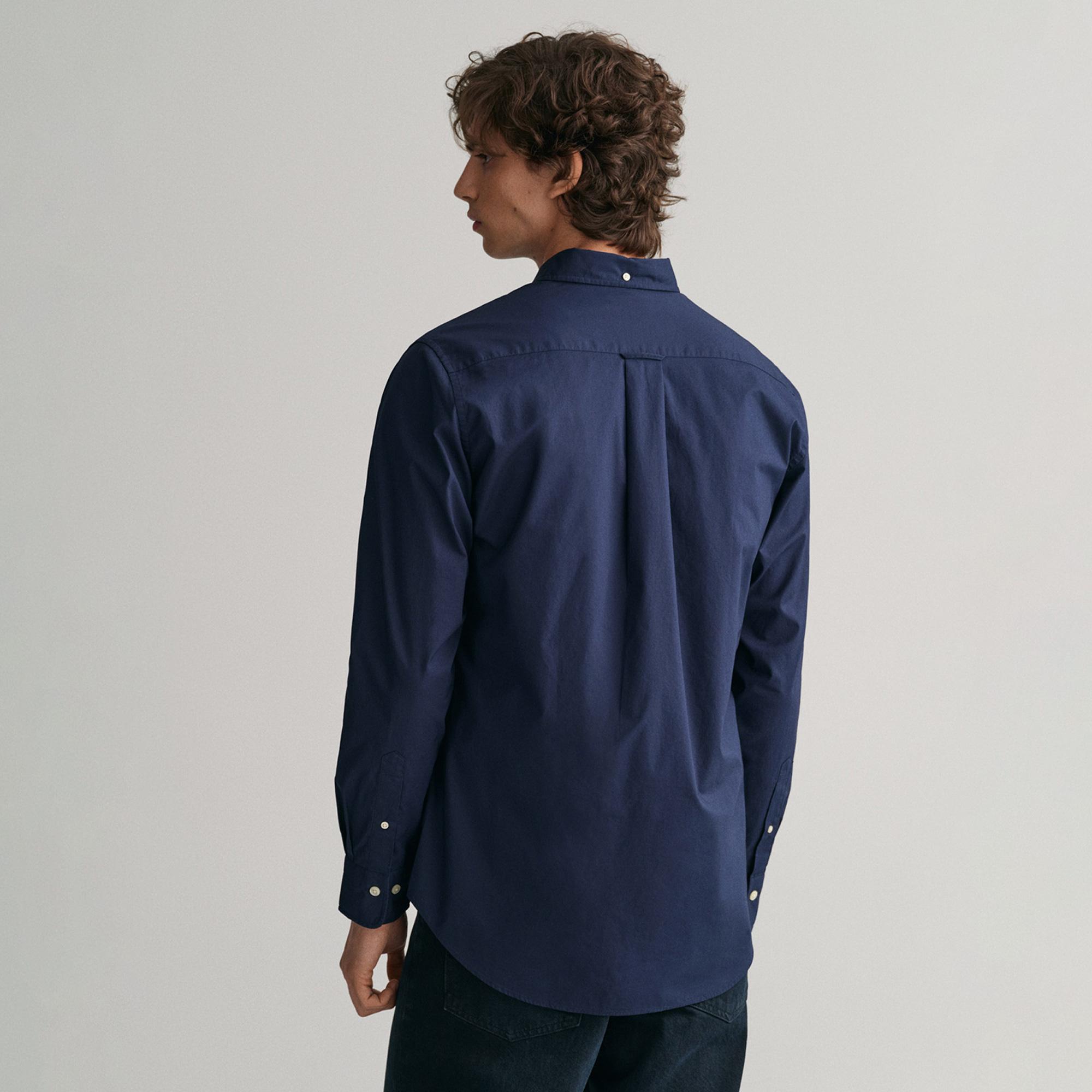 Gant Erkek Lacivert Gömlek