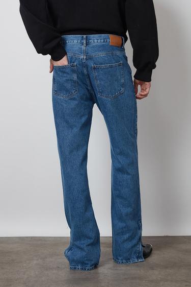  Fermuar Detaylı Relaxed Jean