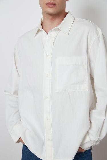  Oversize Gabardin Gömlek