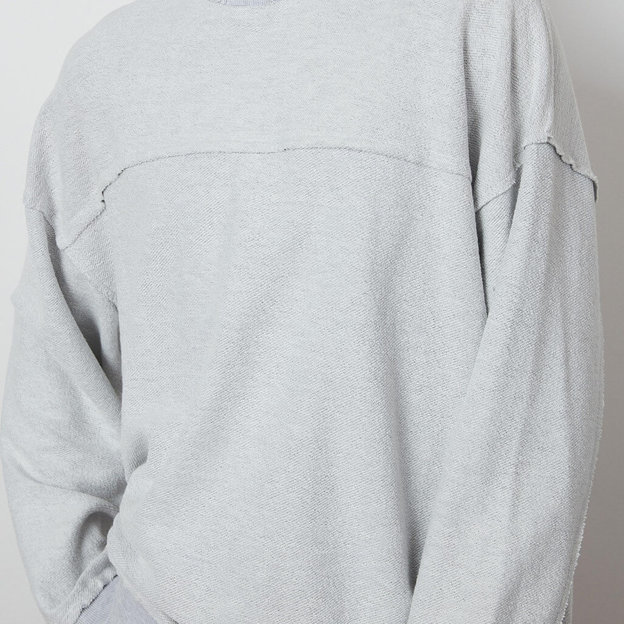 Pis Dikişli Oversize Sweatshirt