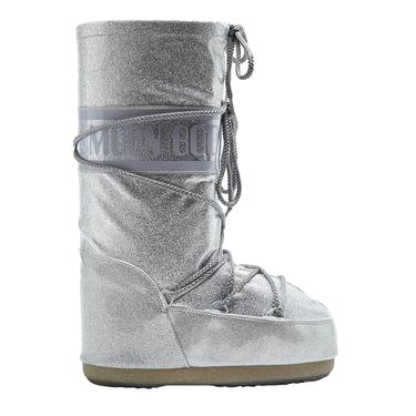  Moon Boot Mb Icon Glitter Kadın Gri Kar Botu