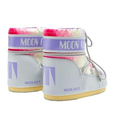  Moon Boot 14094200 002 Icon Low Tie Dye Kadın Gri Kar Botu