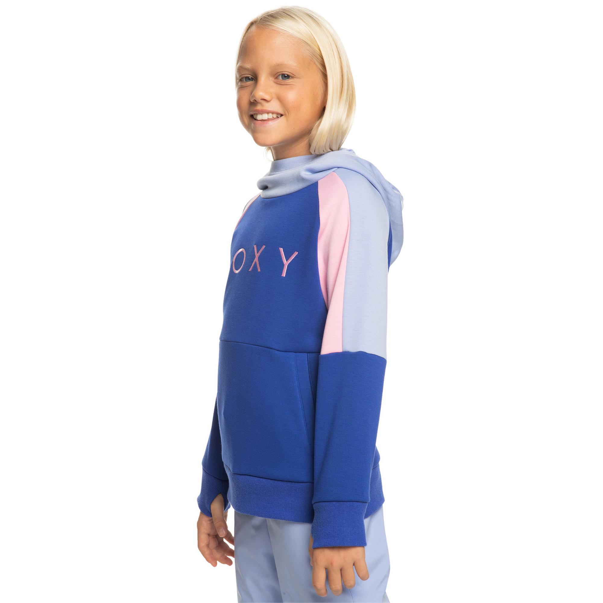 Roxy Liberty Hoodie Kız Çocuk Mavi Sweatshirt