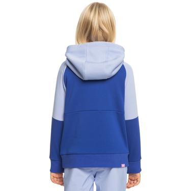  Roxy Liberty Hoodie Kız Çocuk Mavi Sweatshirt