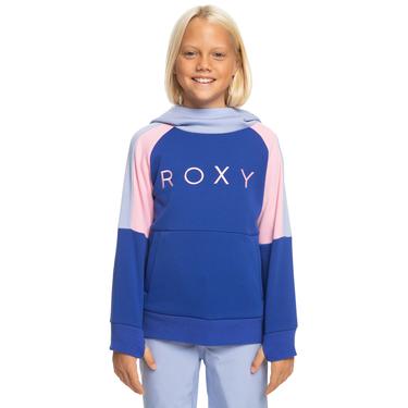  Roxy Liberty Hoodie Kız Çocuk Mavi Sweatshirt