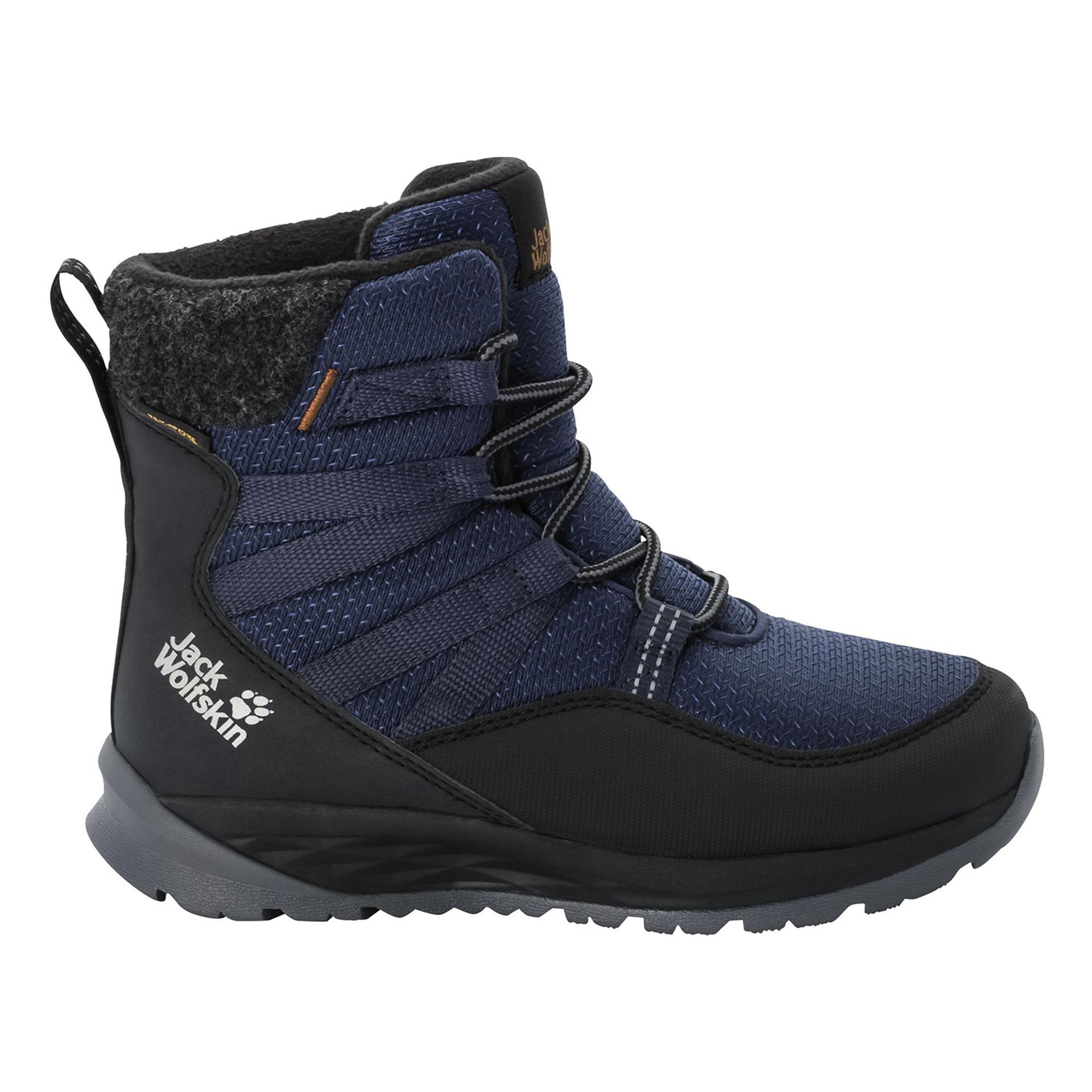 Jack Wolfskin Polar Bear Texapore High K Unisex Çocuk Mavi Bot