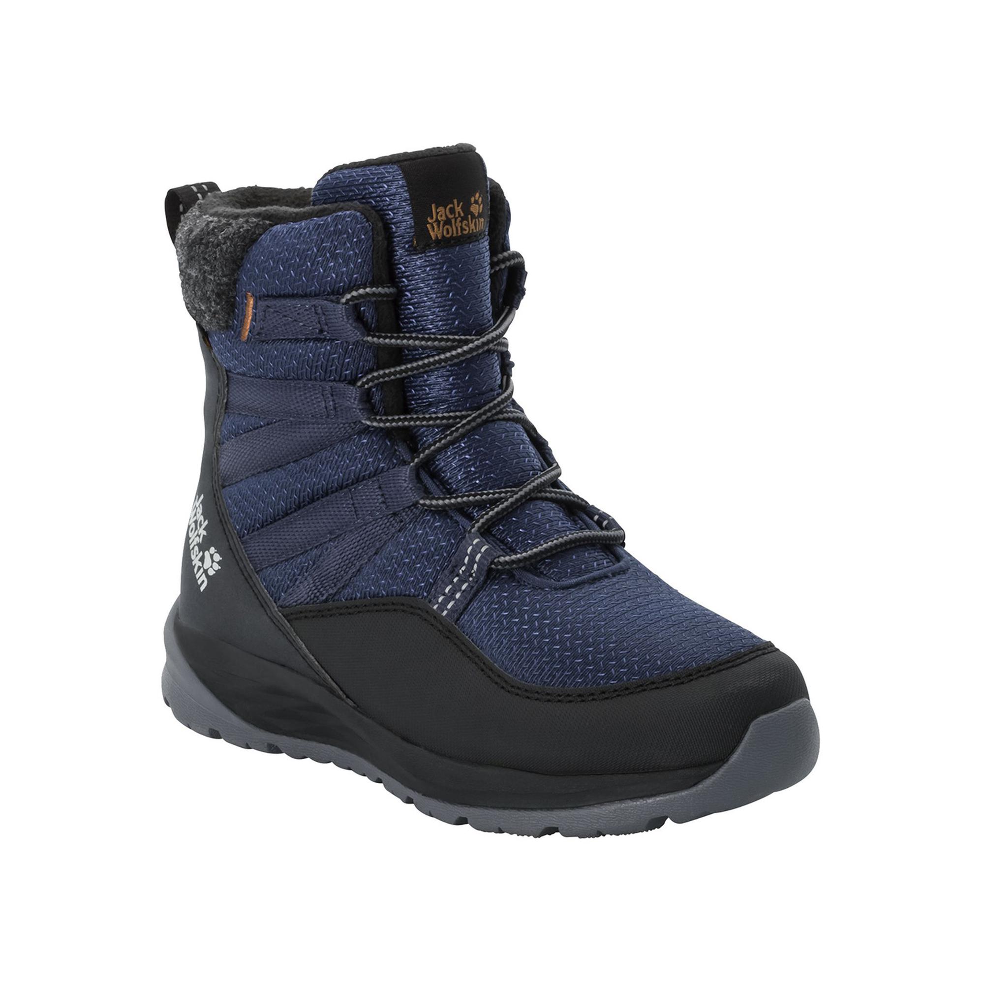 Jack Wolfskin Polar Bear Texapore High K Unisex Çocuk Mavi Bot