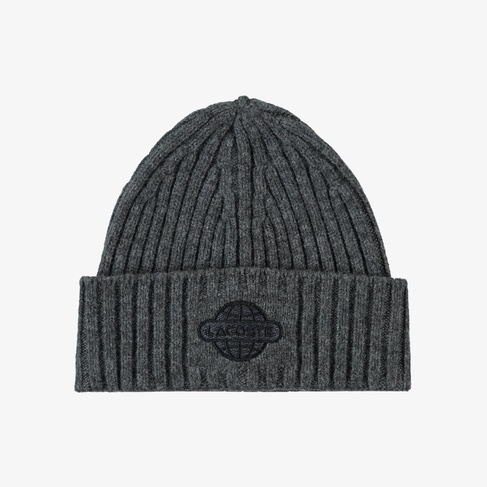  Erkek Baskılı Gri Bere