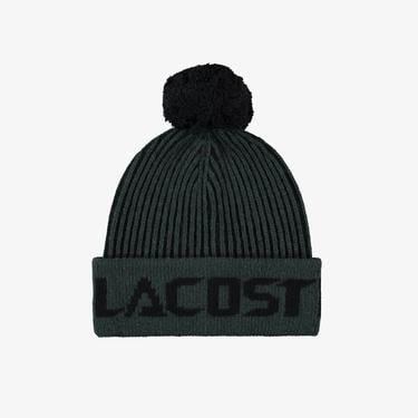  Erkek Baskılı Siyah Bere