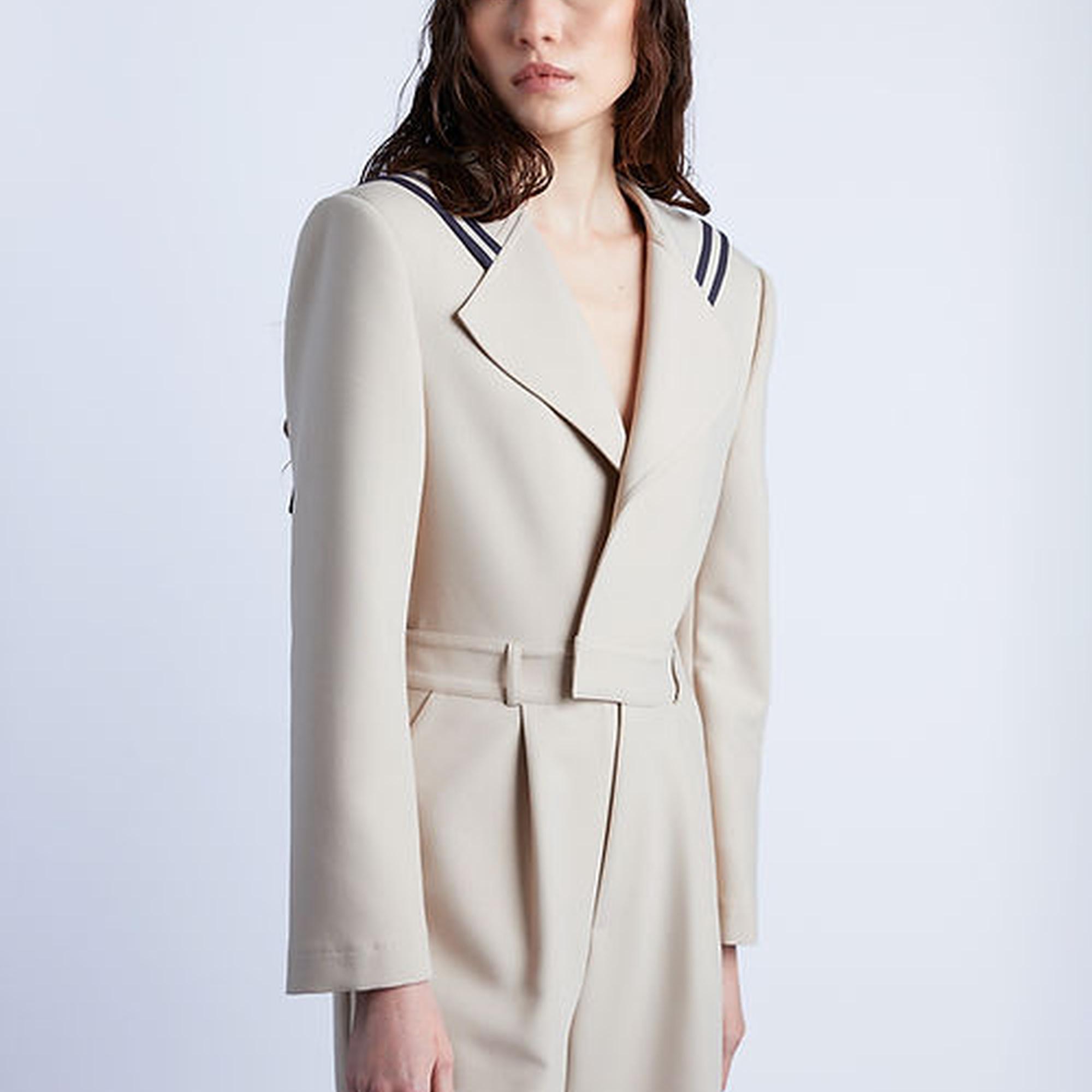 Wabi Sabi Kadın Bej Rudder Tulum