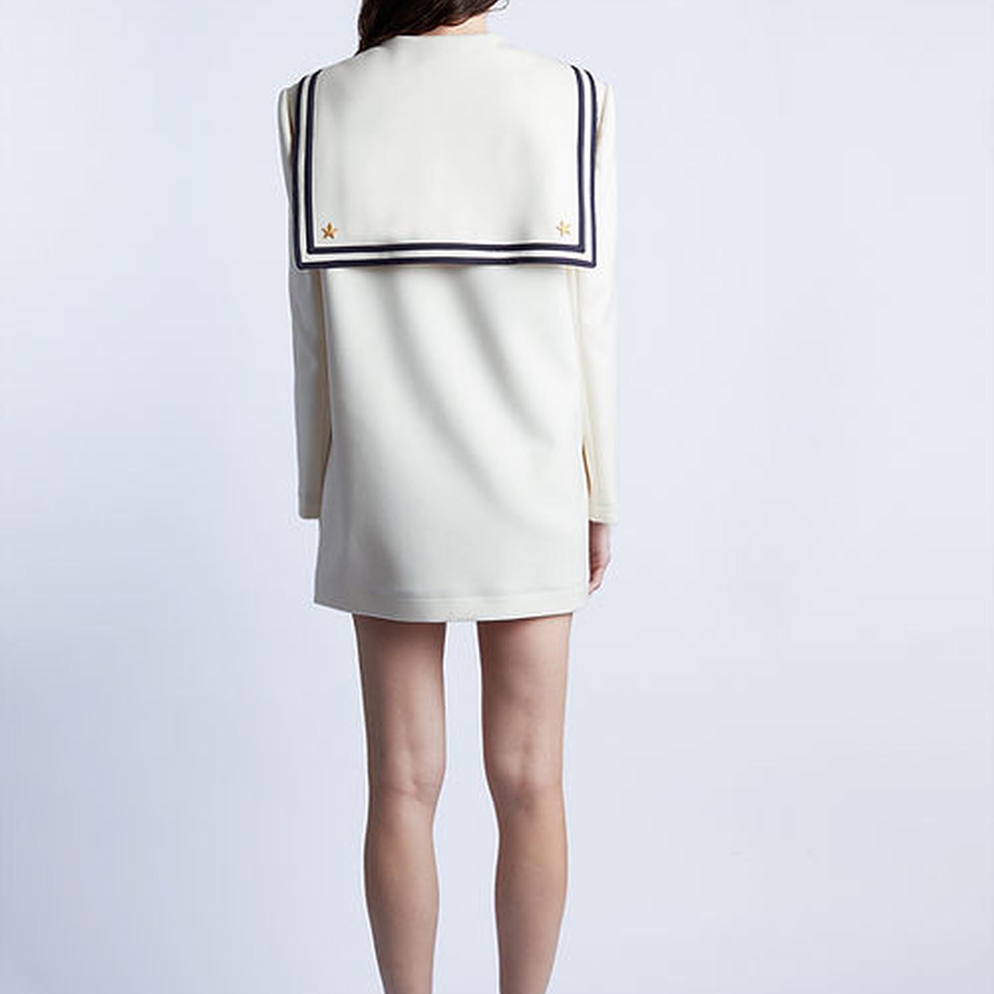 Wabi Sabi Kadın Ekru Kaşmir Binocular Elbise