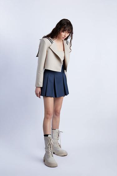  Wabi Sabi Kadın Bej Sail Ceket