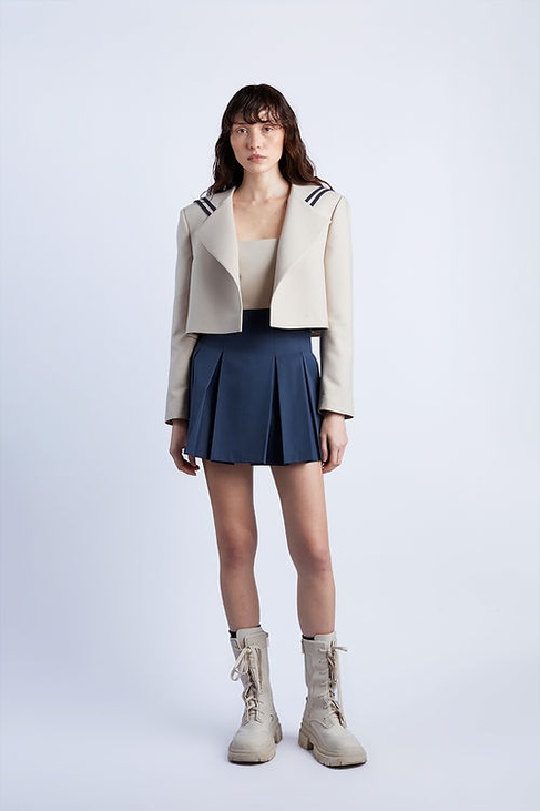  Wabi Sabi Kadın Bej Sail Ceket