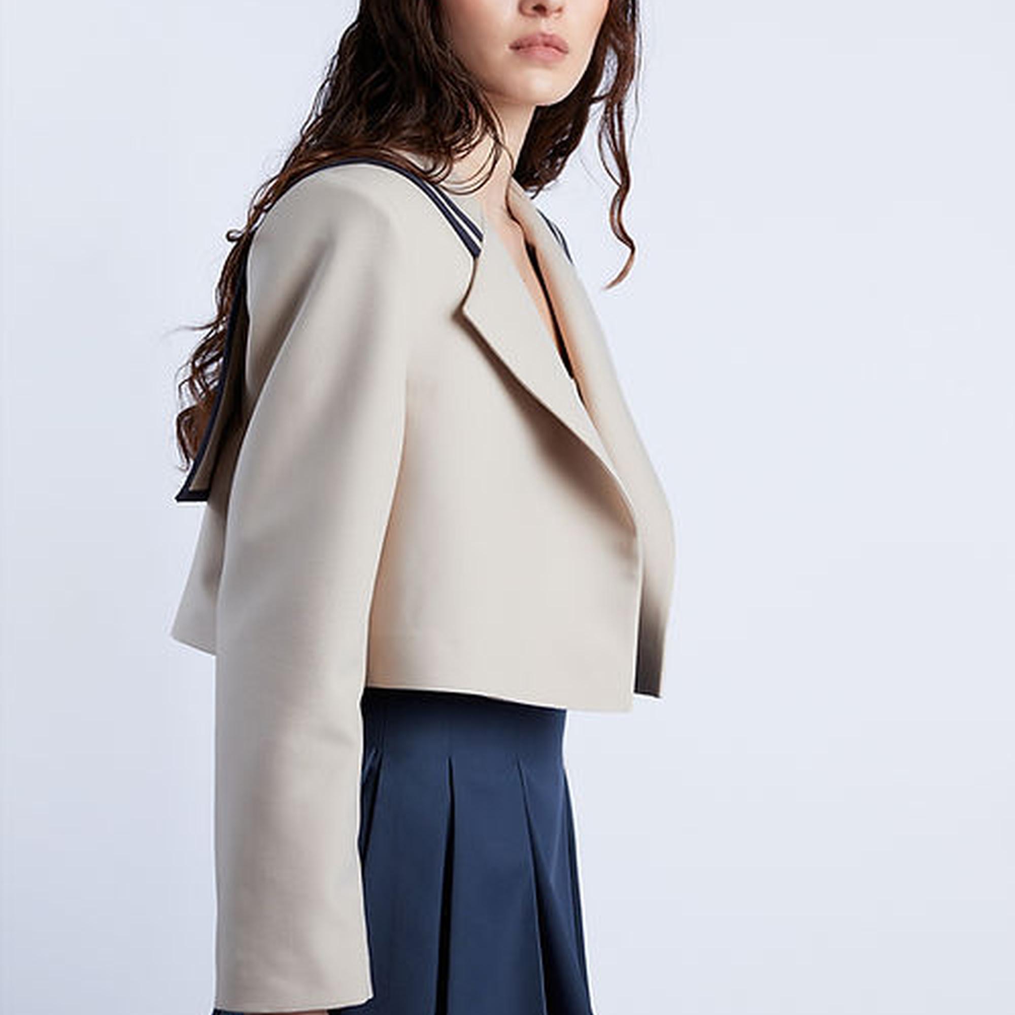 Wabi Sabi Kadın Bej Sail Ceket