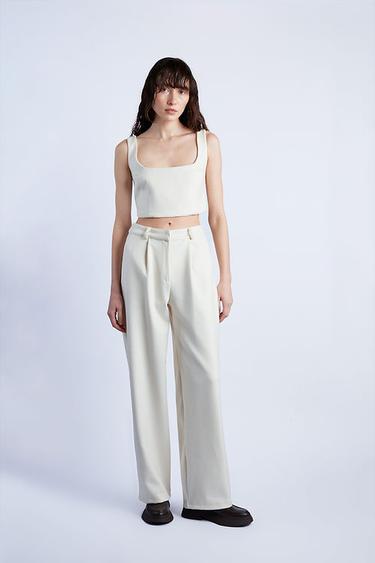  Wabi Sabi Kadın Ekru Kaşmir Sail Pantolon