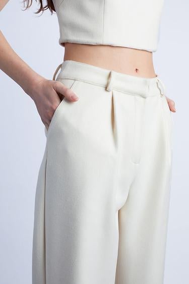  Wabi Sabi Kadın Ekru Kaşmir Sail Pantolon