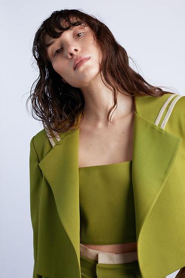  Wabi Sabi Kadın Yeşil Sail Ceket