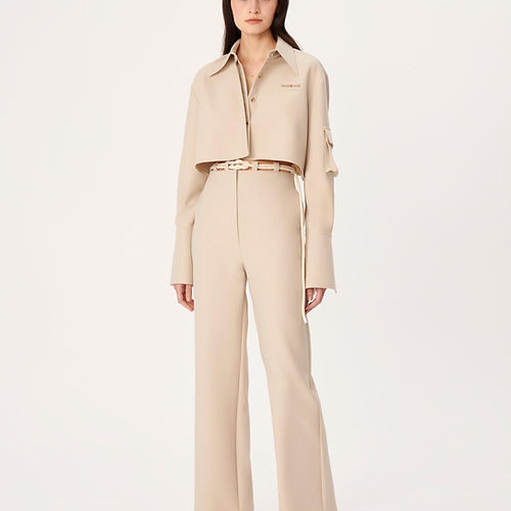 Wabi Sabi Kadın Bej Corda Pantolon