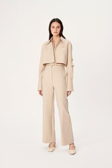  Wabi Sabi Kadın Bej Corda Pantolon