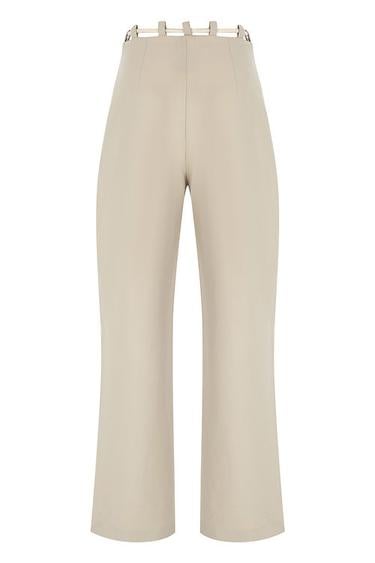  Wabi Sabi Kadın Bej Corda Pantolon