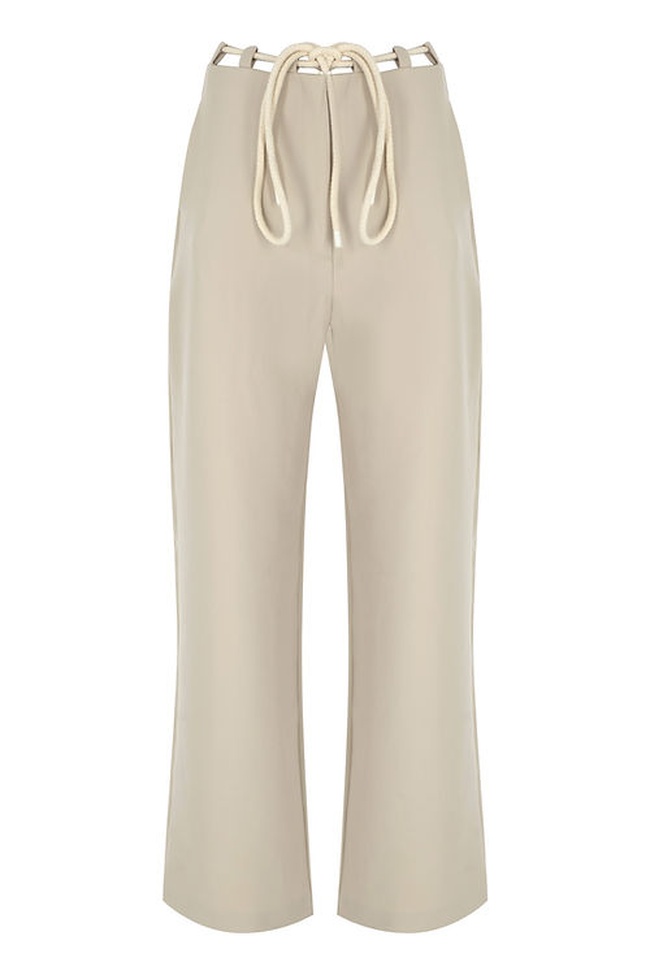  Wabi Sabi Kadın Bej Corda Pantolon