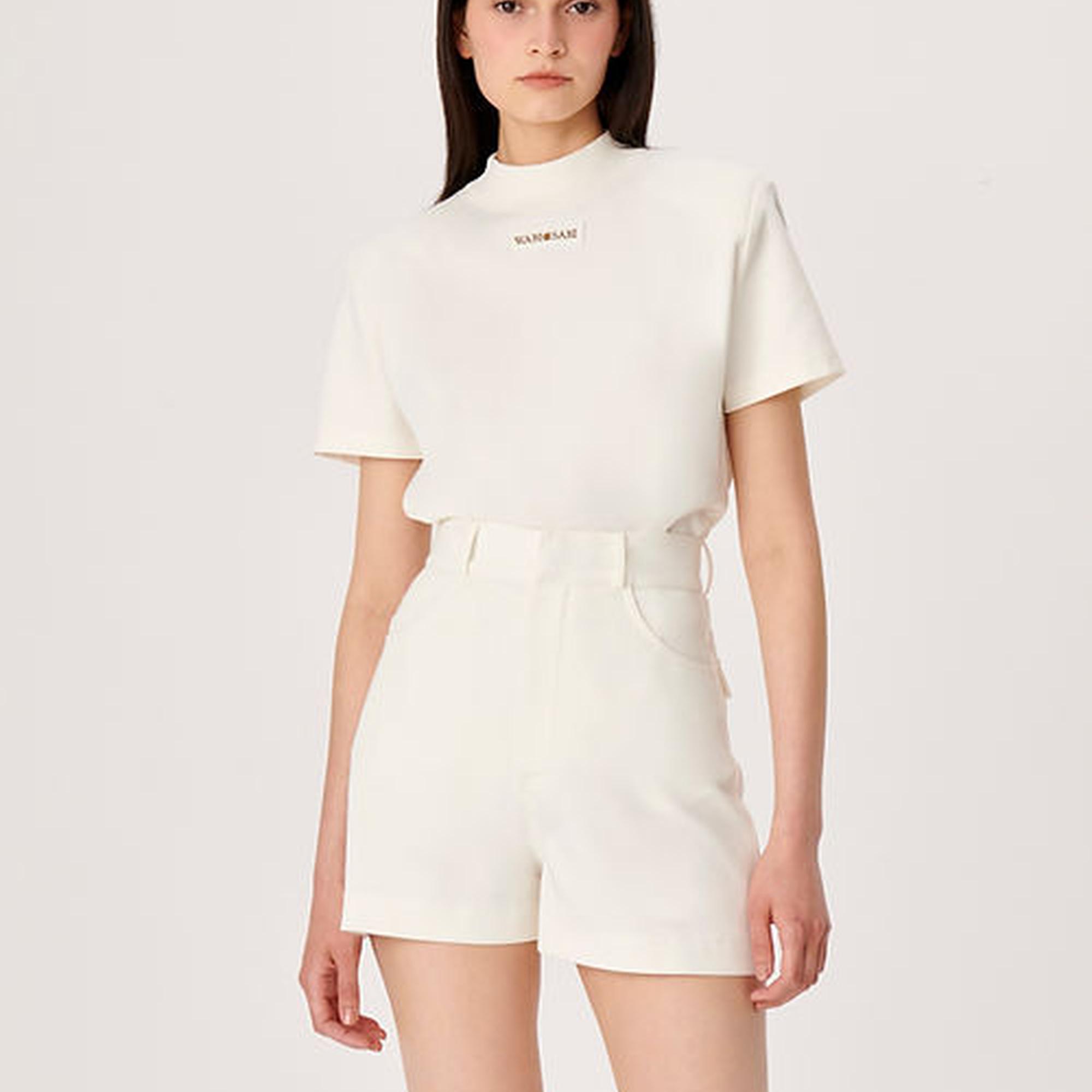 Wabi Sabi Kadın Ekru Vita Şort