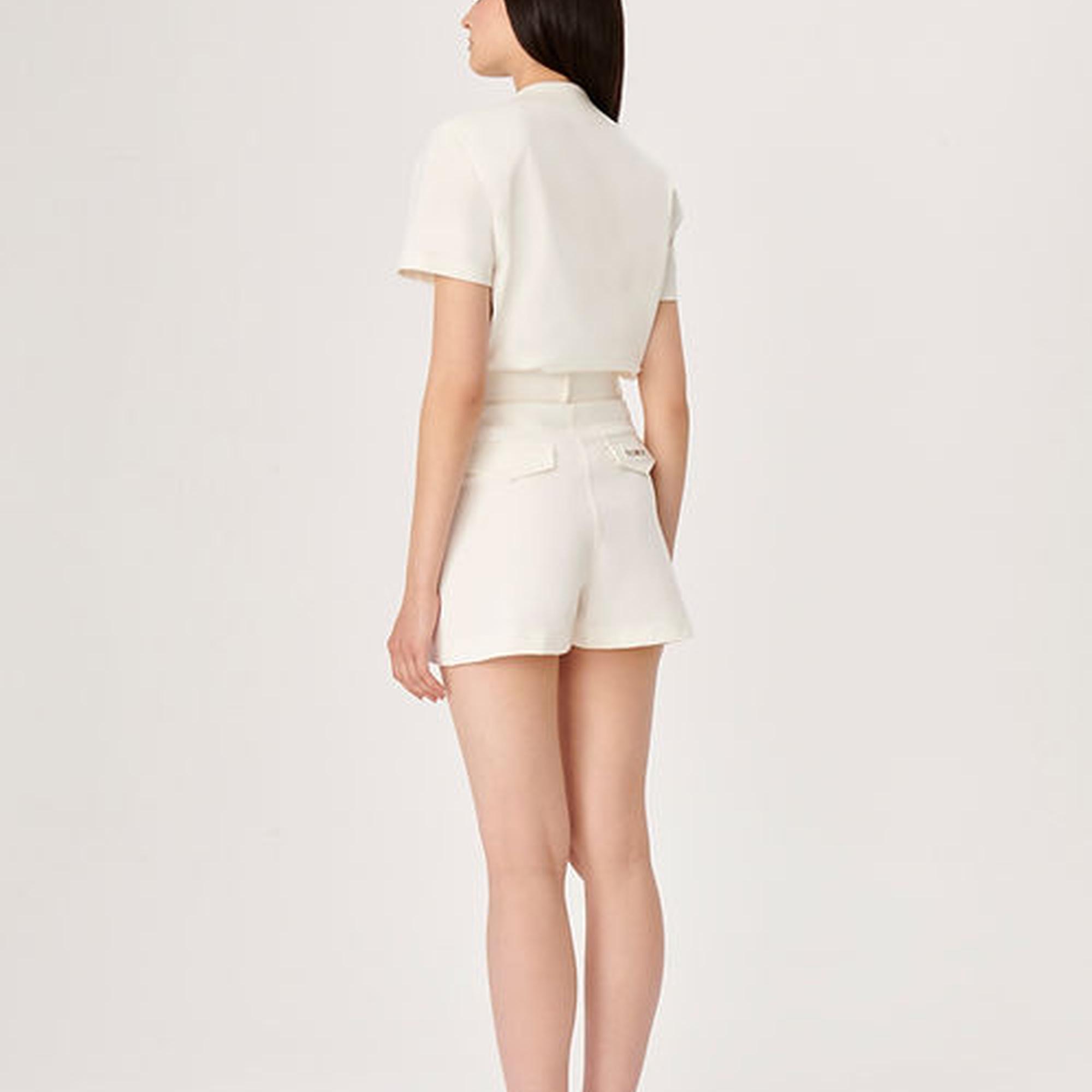 Wabi Sabi Kadın Ekru Vita Şort