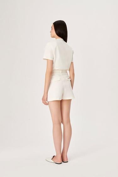 Wabi Sabi Kadın Ekru Vita Şort