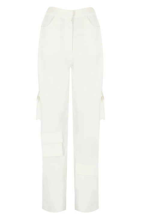  Wabi Sabi Kadın Ekru Vento Pantolon