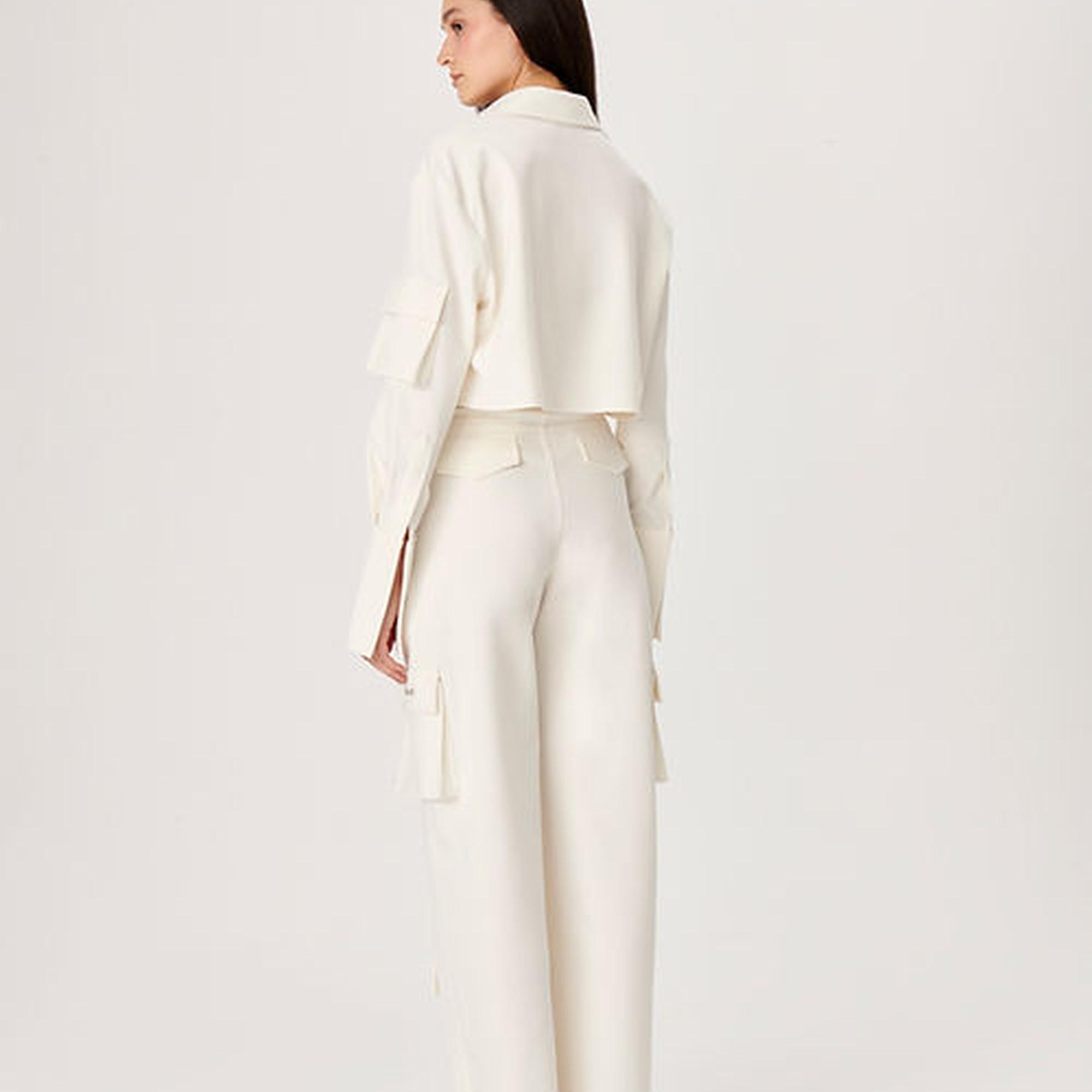 Wabi Sabi Kadın Ekru Vento Pantolon